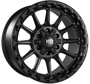 King Offroad Tactic Wheels In Satin Black Aftermarket Accessory